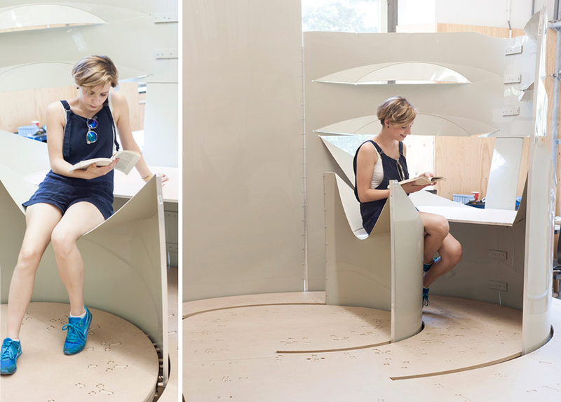Illustration for article titled This Transforming Concept Apartment Is a Dozen Rooms at Once